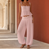 Xenia-Louise Lace Set - Pink