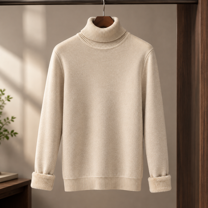 Fulbert Ribbed Turtleneck Sweater