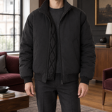 Torquil Bomber Jacket - Black