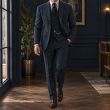 Cameron-West Tailored Suit - Navy