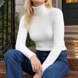 Armelle-Mae Turtleneck Sweater - White