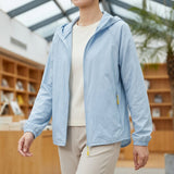 Odette Hooded Jacket - Bule