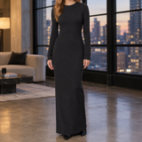 Marguerite-Lane Bodycon Maxi Dress - Black