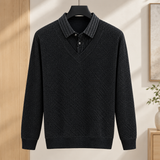 Patrick Textured Sweater - Black