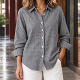 Hyacinth-Lane Collared Shirt - Black