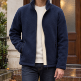 Philemon Fleece-Lined Jacket - Dark Blue