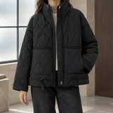 Joelle-Mae Quilted Jacket - Black
