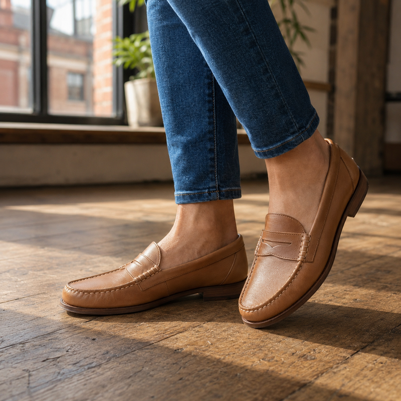 Accardi Leather Loafers