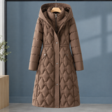 Nora-Rae Quilted Jacket - Coffee Brown