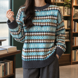 Amandine Relaxed Sweater - Blue