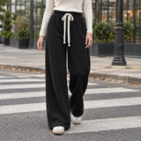 Grace-Eve Wide Leg Pants - Black