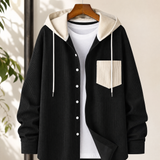 Ancel Hooded Jacket - Black