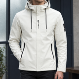 Harry Hooded Jacket - White