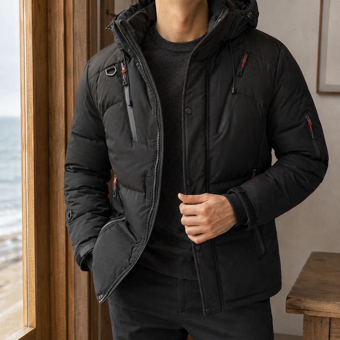 Kit Quilted Jacket - Black
