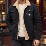 Vidal Fleece-Lined Jacket - Black