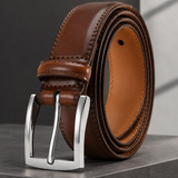 Angelini Leather Belt - Brown