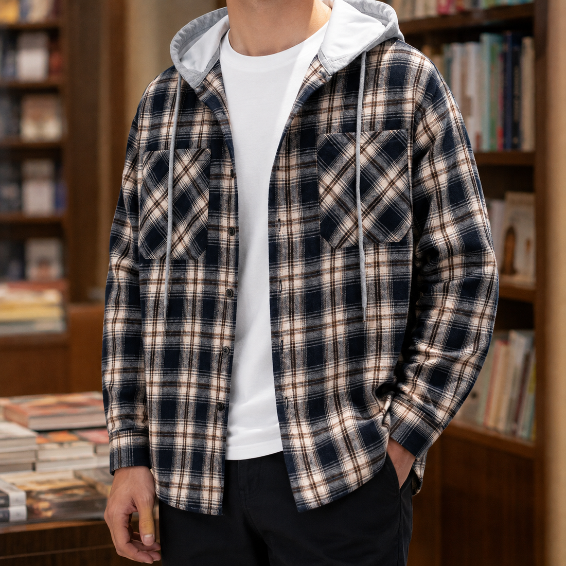 Remy Hooded Jacket - Black