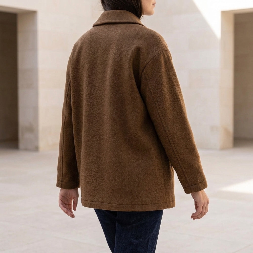 Willa Button Front Jacket - Lead Alternate View