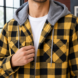 Liam Hooded Overshirt - Lead Product Detail