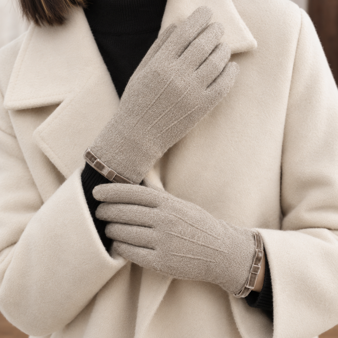 Wilton Cashmere Gloves - Lead Product Detail