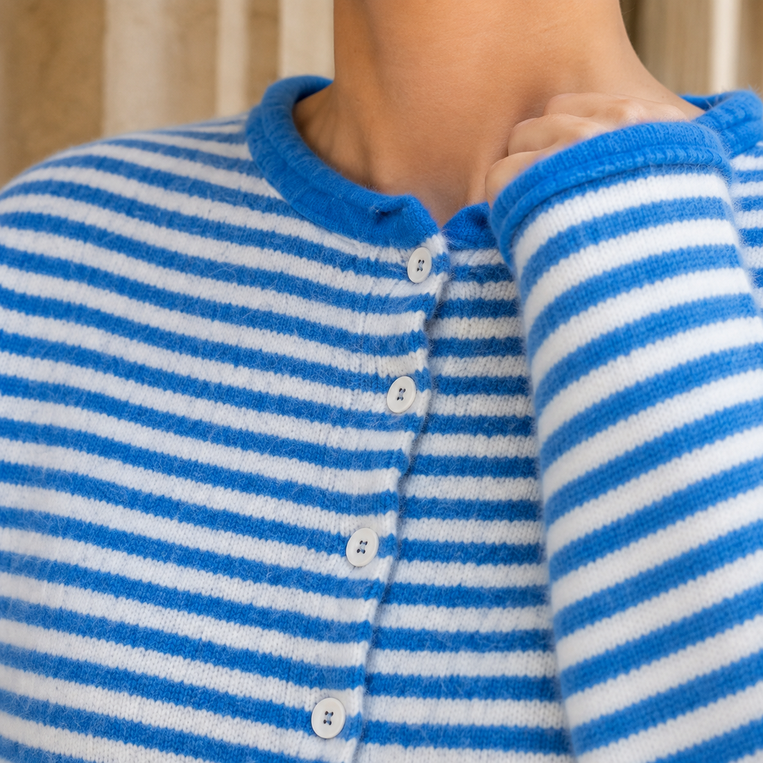 Colette-Kate Striped Sweater - Lead Product Detail