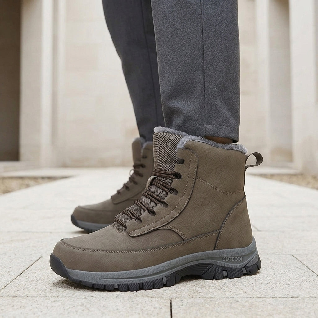 Delano Plush-Lined Boots - Lead Alternate View