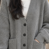 Lauren-Elise Ribbed Cardigan - Lead Product Detail