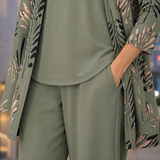 Ingrid-Belle Relaxed Pants Set - Lead Product Detail