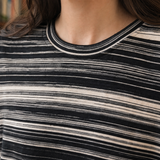 Melanie-Elise Relaxed Stripe Top - Lead Product Detail
