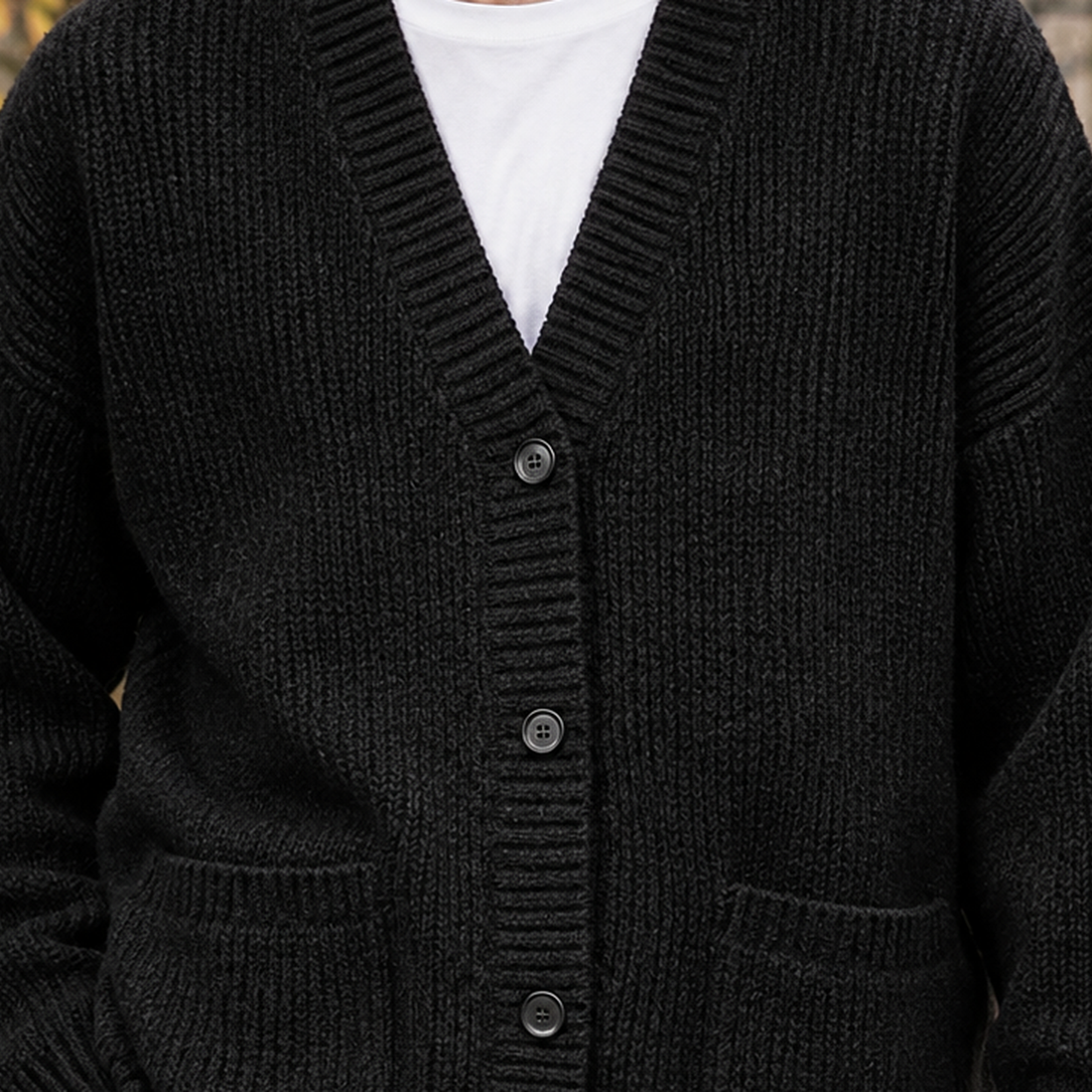 Arnaud-Reid Textured Knit Cardigan - Lead Product Detail