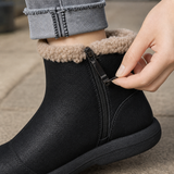 Anguissola Plush Ankle Boots - Lead Product Detail