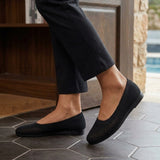 Sorrento Knit Ballet Flats - Lead Alternate View