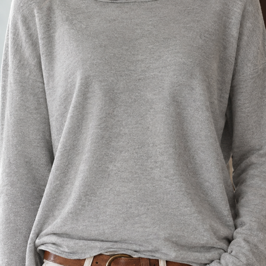 Arabella-Louise Boat Neck Top - Lead Product Detail