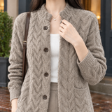 Mara Cable Cardigan - Lead Product Detail