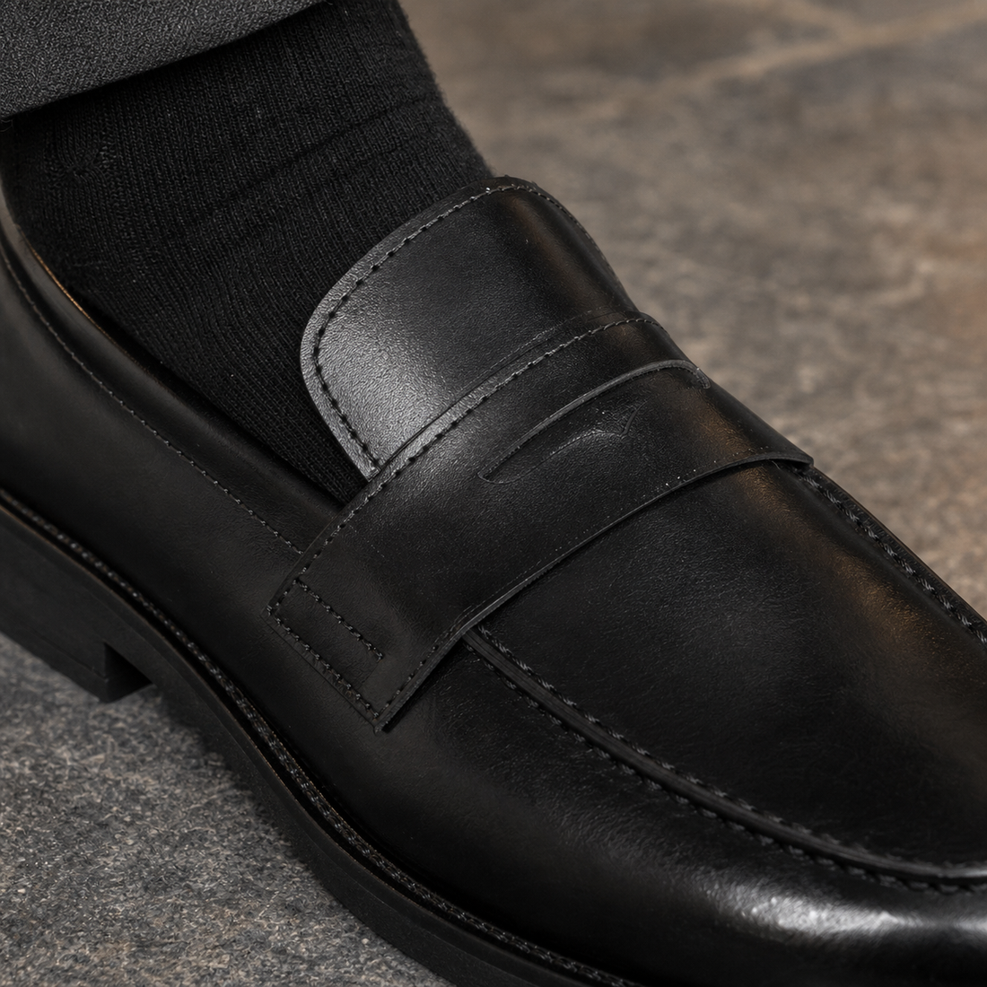Bertani Penny Loafers - Lead Product Detail