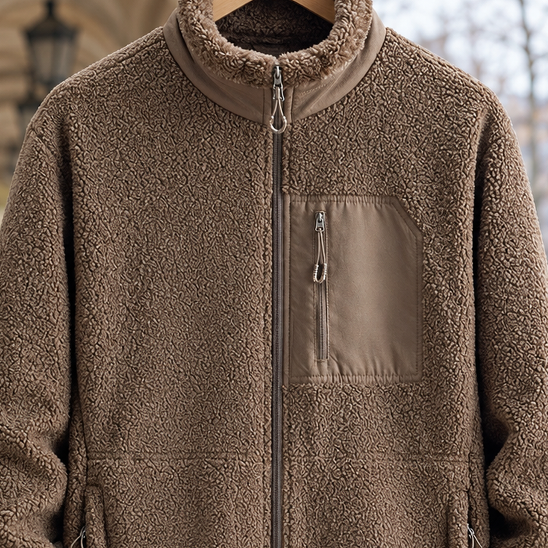Arlo-West Fleece Jacket - Lead Product Detail