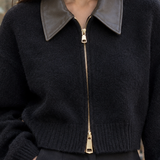 Francesca-Belle Collared Sweater - Lead Product Detail