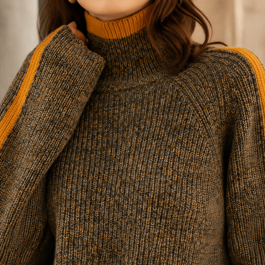 Bianca Ribbed Sweater - Lead Product Detail