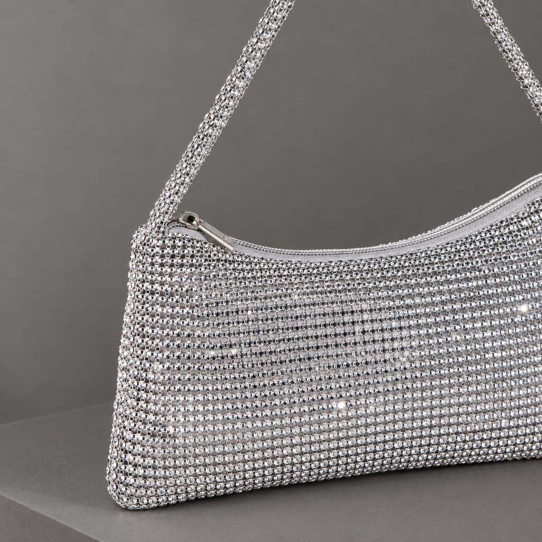 Brambilla Rhinestone Shoulder Bag - Lead Product Detail