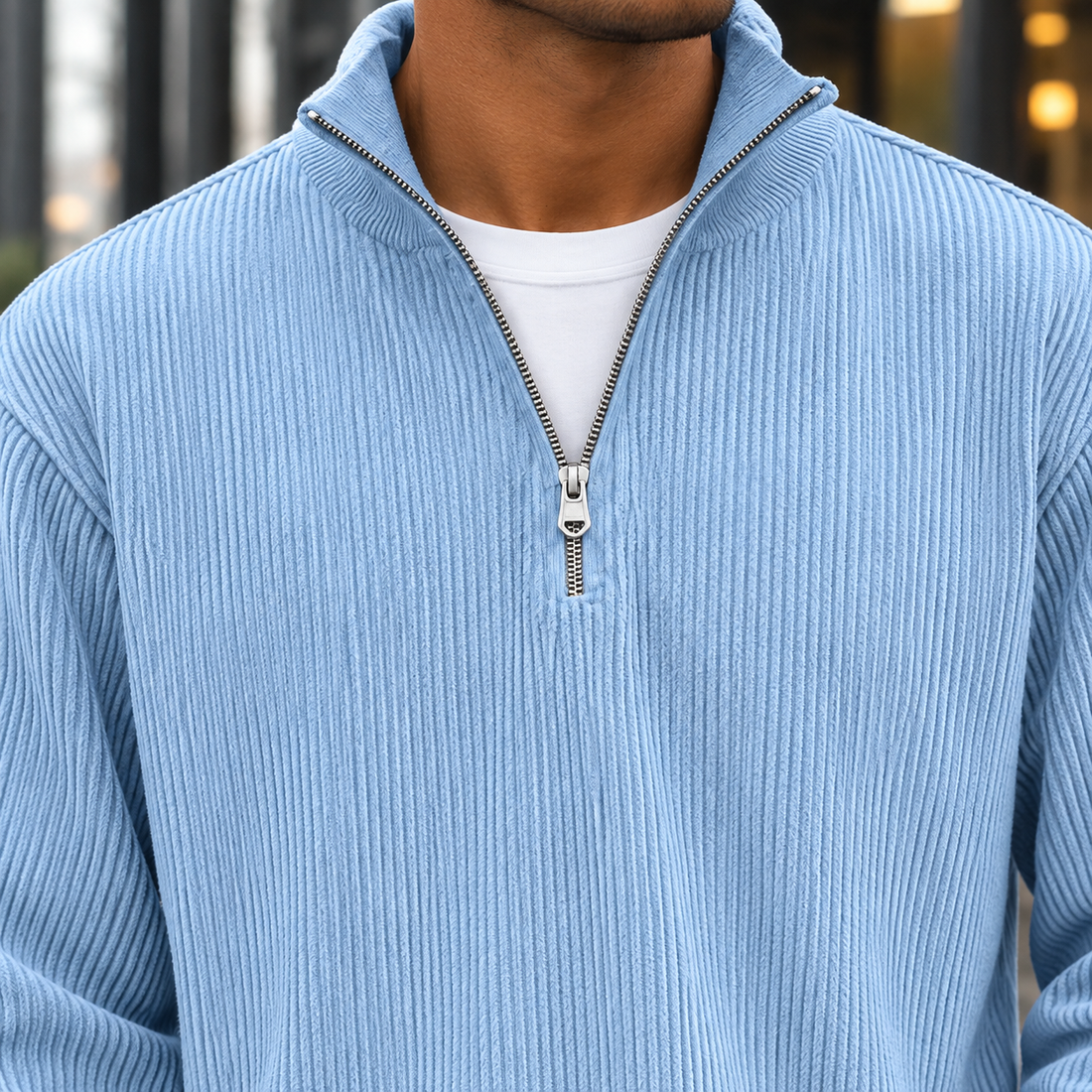 Calvin-Reid Stand Collar Pullover - Lead Product Detail