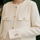Mina-Rae Cropped Jacket - Lead Product Detail