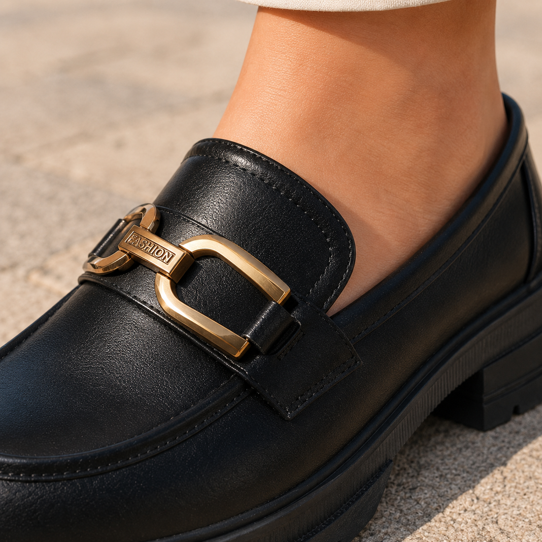 Venturi Chunky Loafers - Lead Product Detail