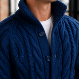 Anders Cable Knit Sweater - Lead Product Detail