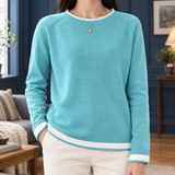 Alouette-Grace Crew Neck Sweater - Lead Product Detail