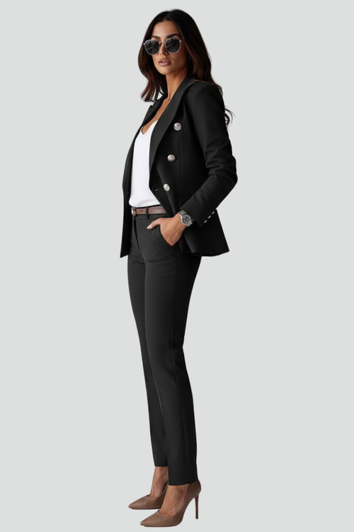 Alessia Tailored Set - Lead Alternate View