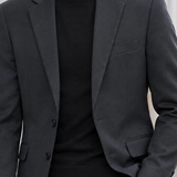 Magnus-Grey Slim Fit Blazer - Lead Product Detail