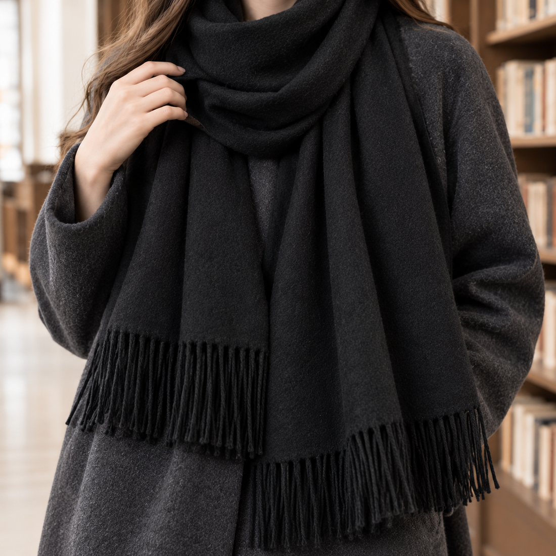 Ashford Cashmere Scarf - Lead Product Detail