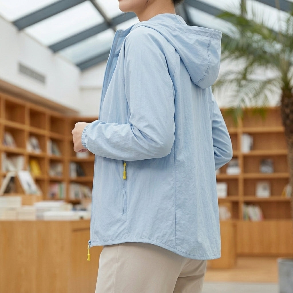 Odette Hooded Jacket - Lead Alternate View