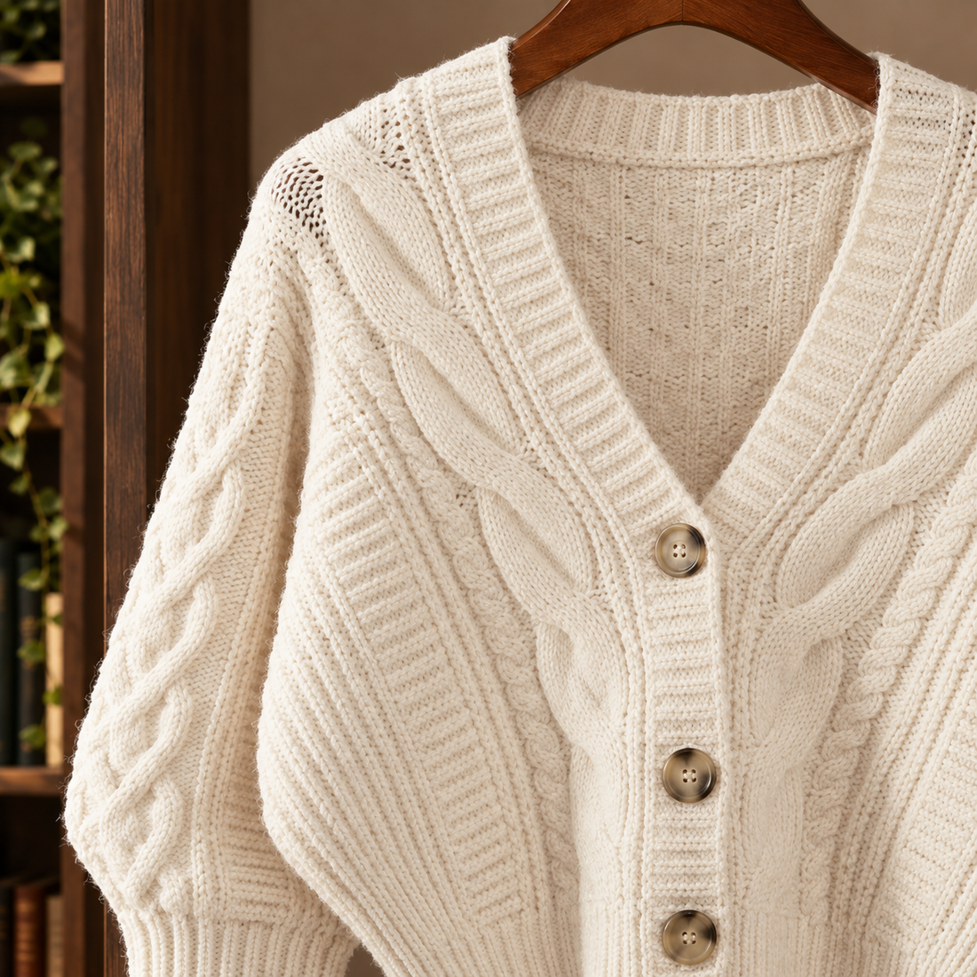 Madeline Cable Cardigan - Lead Product Detail