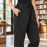 Lola Relaxed Cargo Pants - Lead Product Detail